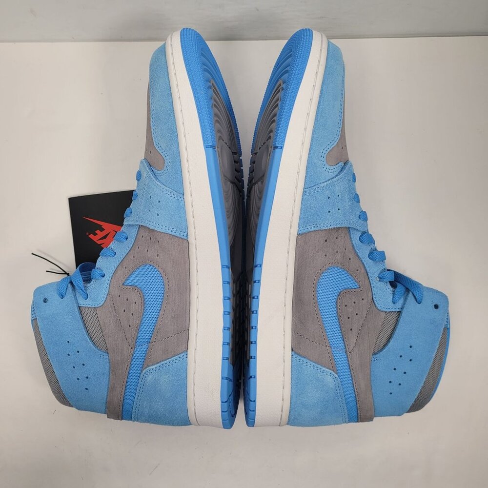 Air Jordan 1 High Zoom CMFT Men's Blue Grey Sneakers DV1307-014 US Size 13 NWB - Picture 8 of 10